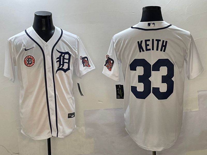 Men Detroit Tigers #33 Keith White Game 2025 Nike MLB Jersey style 5->detroit tigers->MLB Jersey